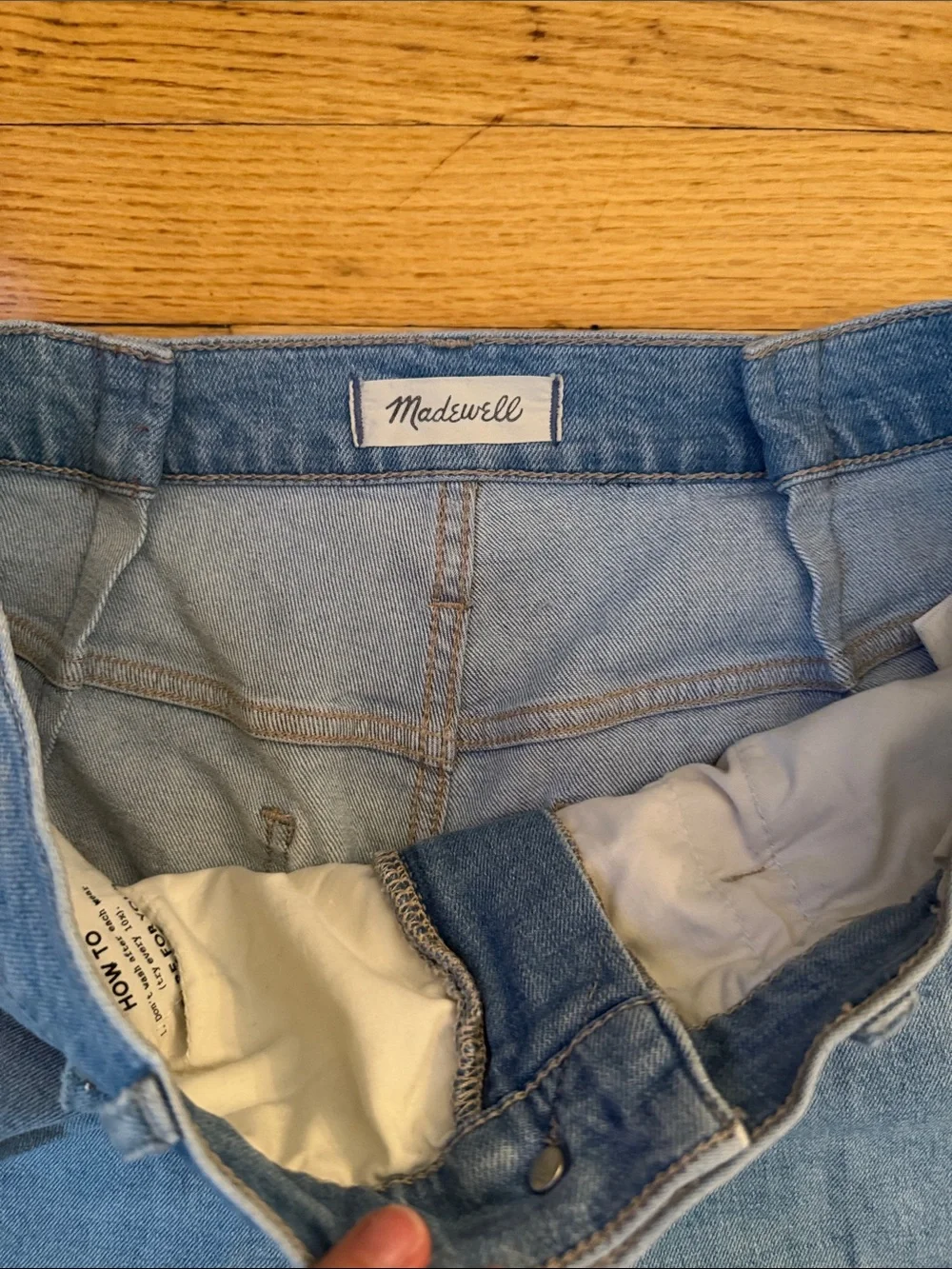 Madewell Perfect Vintage Jeans - Altered